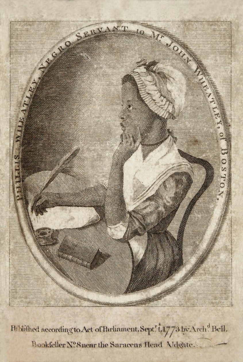  alkotó: Phillis Wheatley