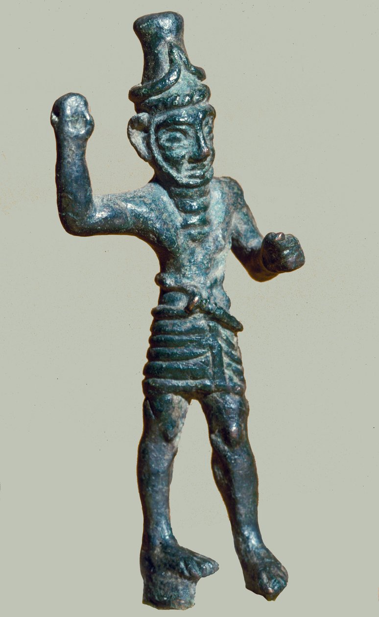 Reshef figurája, Kr. e. 14-13. század (bronz) alkotó: Phoenician