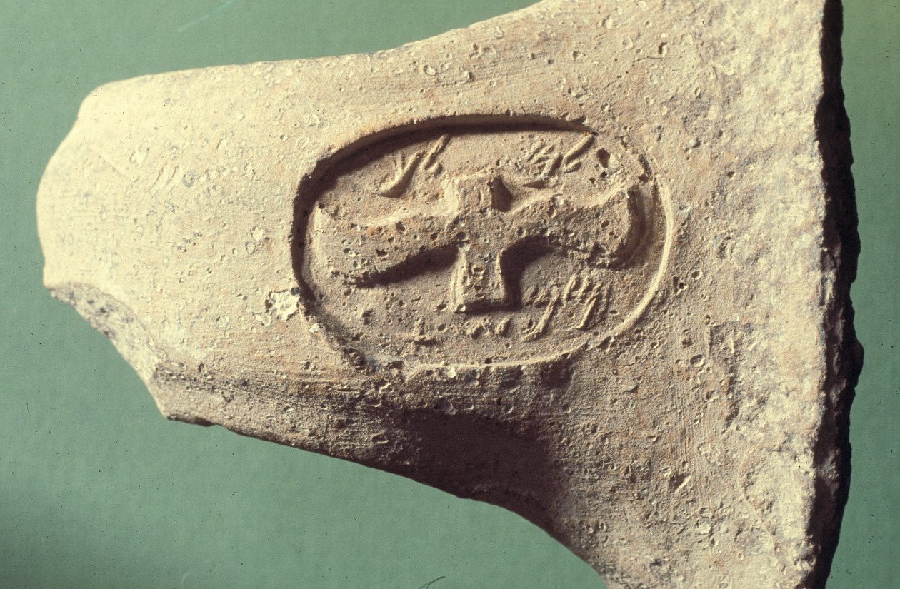 Korsó nyél, ie 8-7. század (agyag) alkotó: Phoenician
