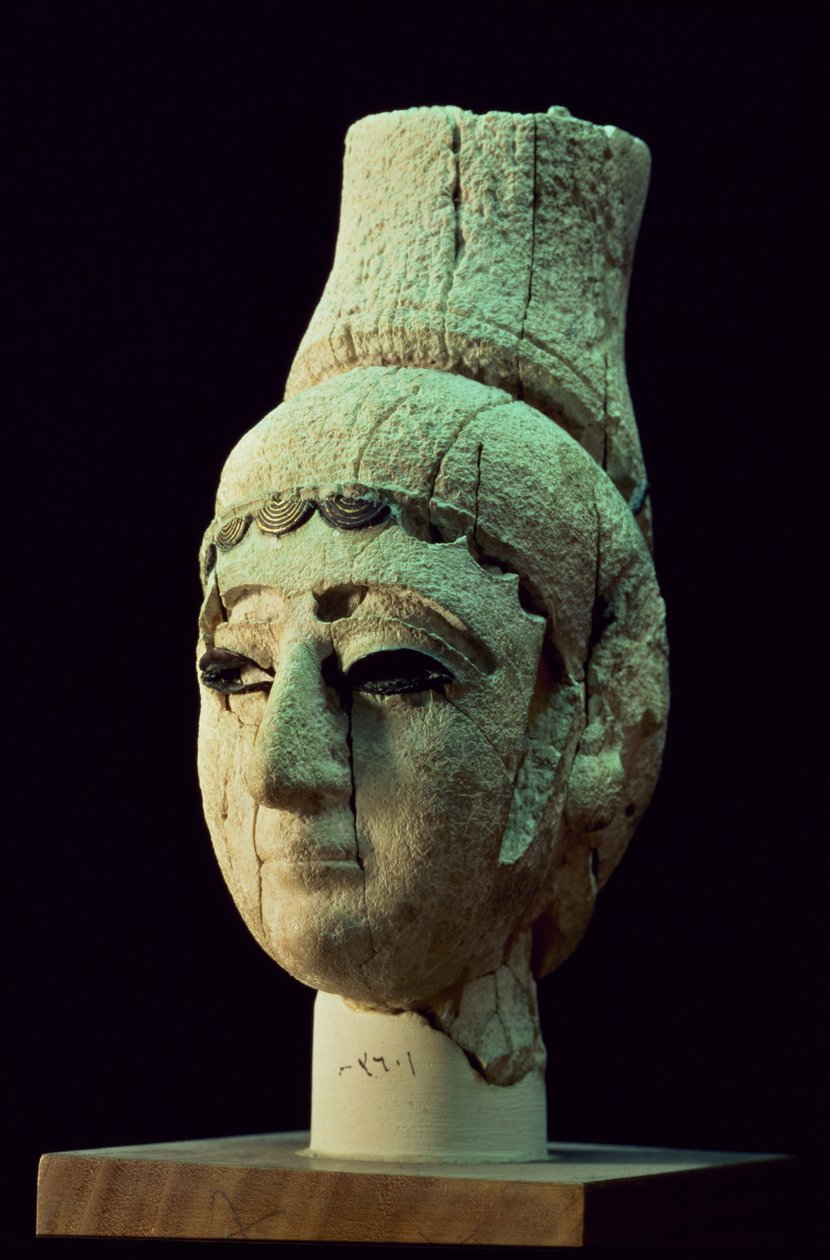 Ugarit hercegének vagy hercegnőjének feje (lásd még: 110898 és 200008) alkotó: Phoenician