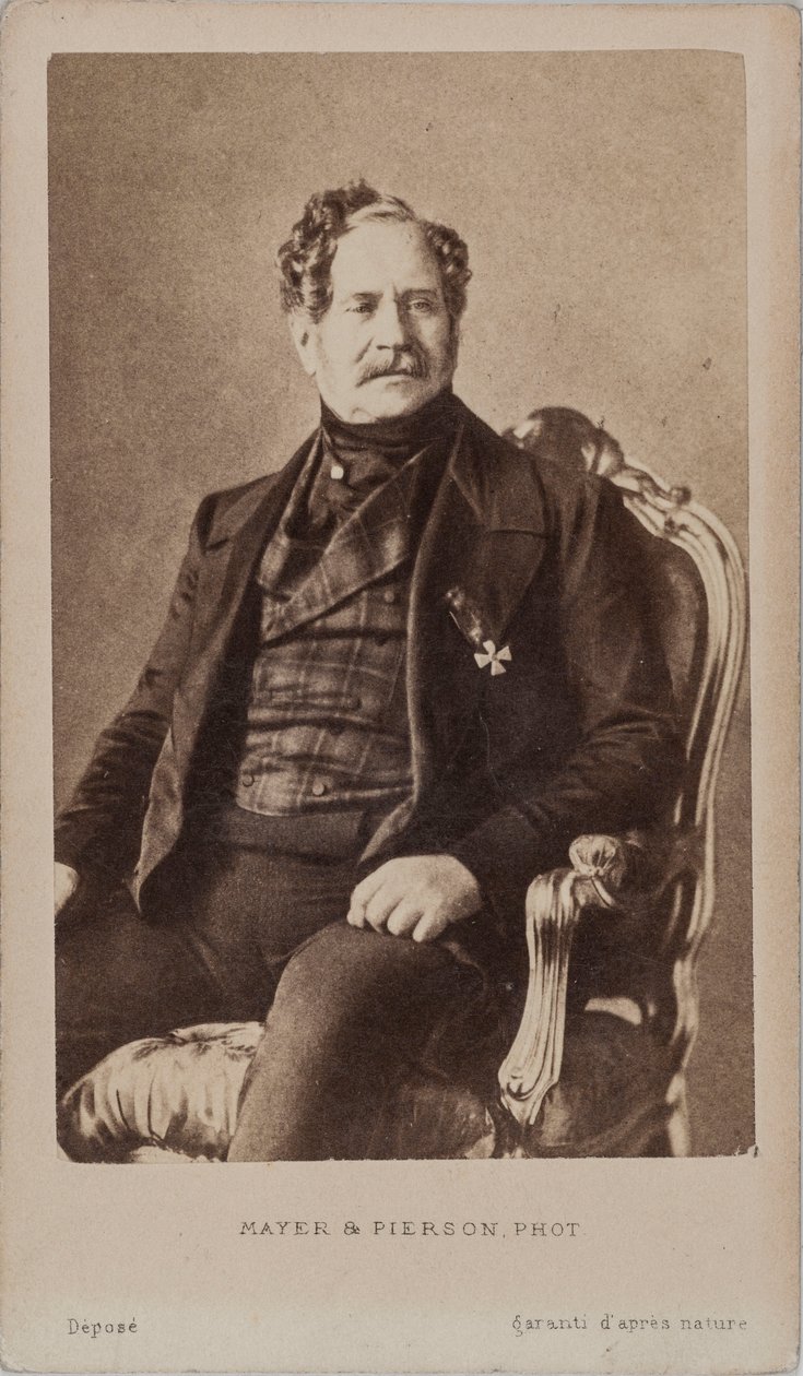 Nyikolaj Alekszejevics Orlov gróf portréja 1827-1885, c. 1875. alkotó: Photo studio Mayer and Pierson.