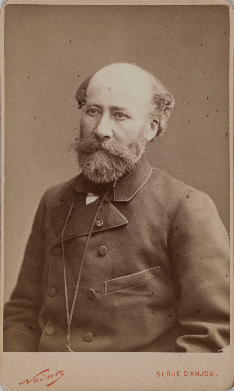 Octave Feuillet portréja 1821-1890. alkotó: Photo studio Nadar.