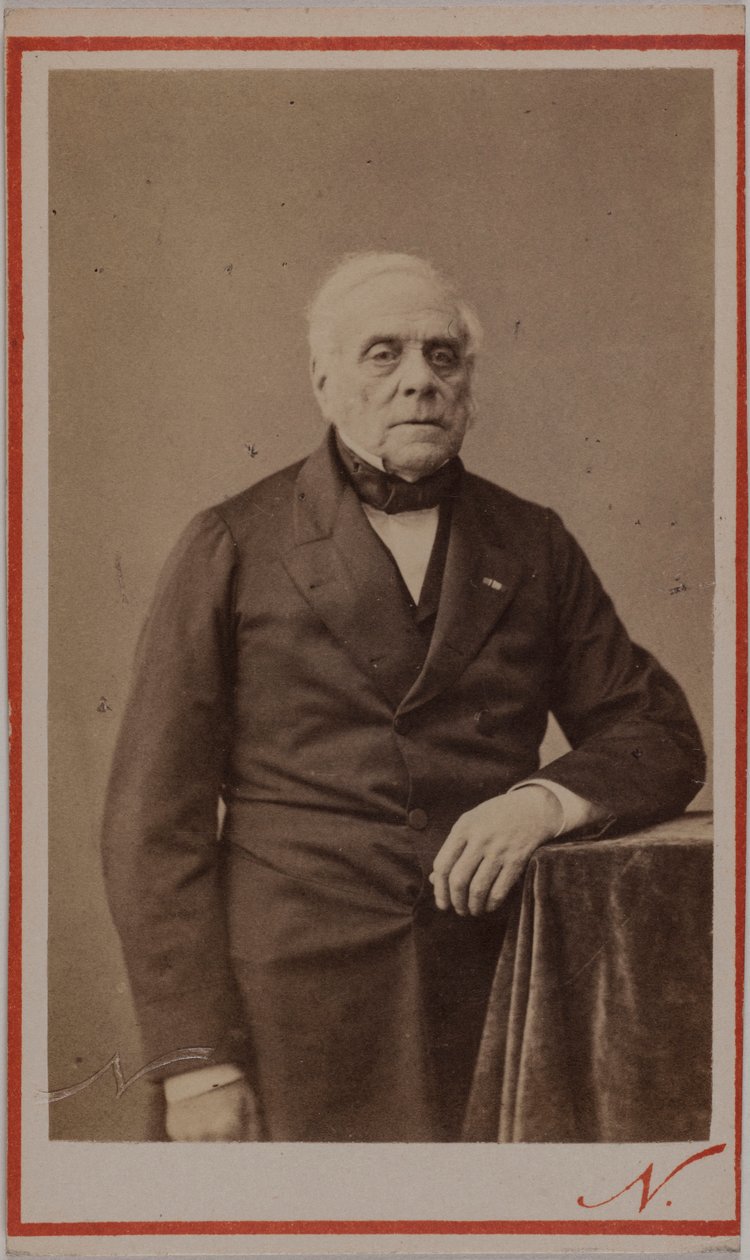 Daniel-François-Esprit Auber zeneszerző portréja 1782-1871, c. 1870. alkotó: Photo studio Nadar.