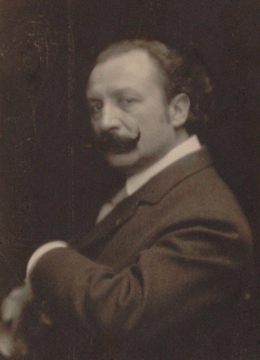 Xavier Leroux zeneszerző portréja 1863-1919, 1910. alkotó: Photo studio Paul Berger.