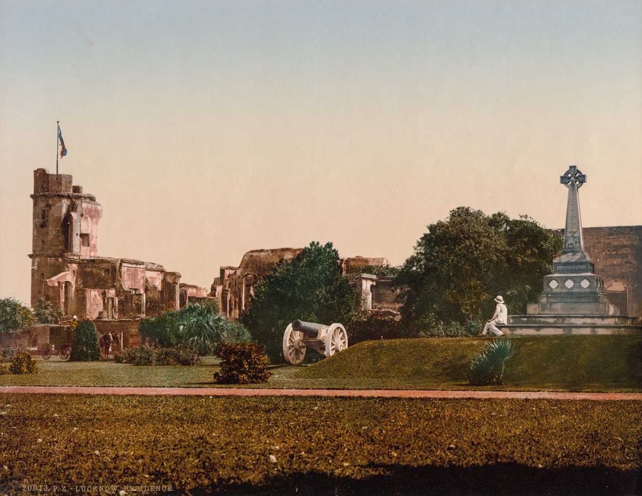 Lucknow. Rezidencia alkotó: Photoglob Co. (Zurich, active c. 1890 1910)