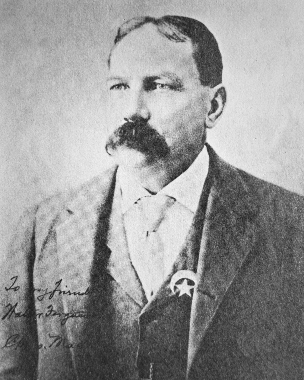 Chris Madsen (1851-1944) (fekete-fehér fotó) alkotó: Photographer American