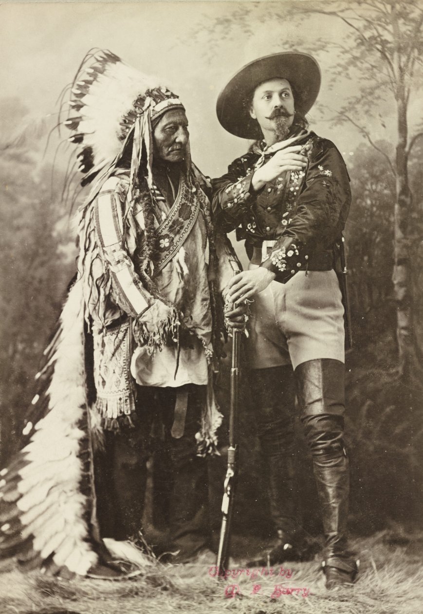 Ülő Bika és Buffalo Bill alkotó: Photographer Canadian