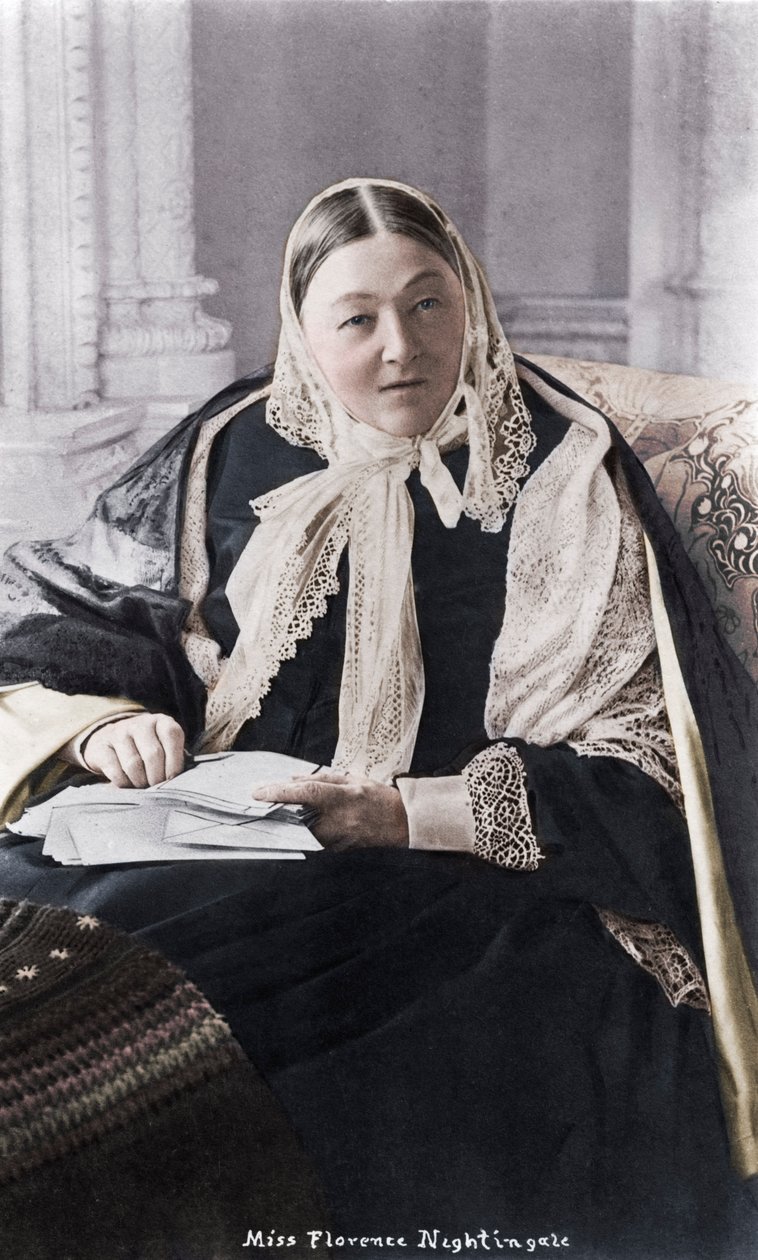 Florence Nightingale (fénykép) alkotó: Photographer English