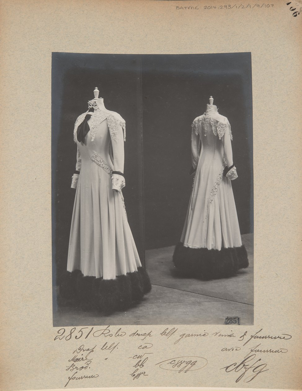 Albumoldal: House of Worth, Délutáni ruha alkotó: Photographer French