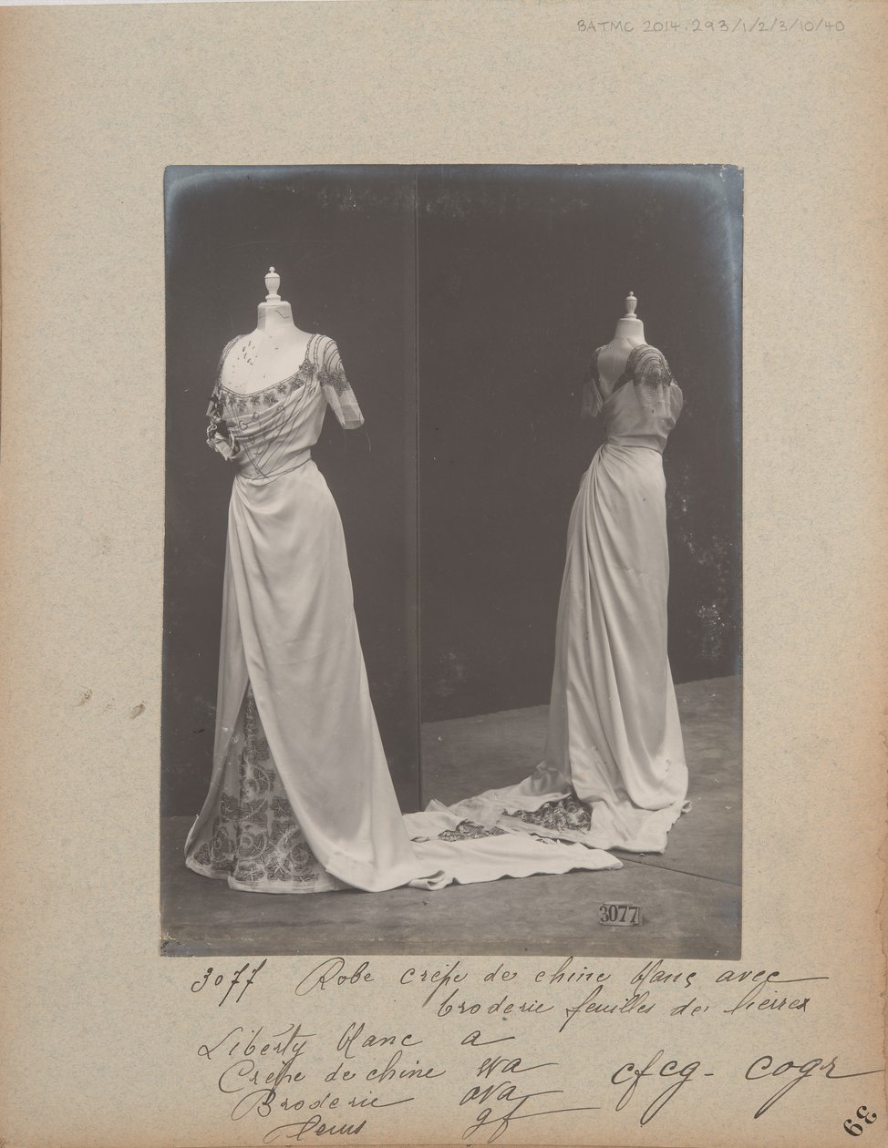 Albumoldal: House of Worth, Ball Gown alkotó: Photographer French