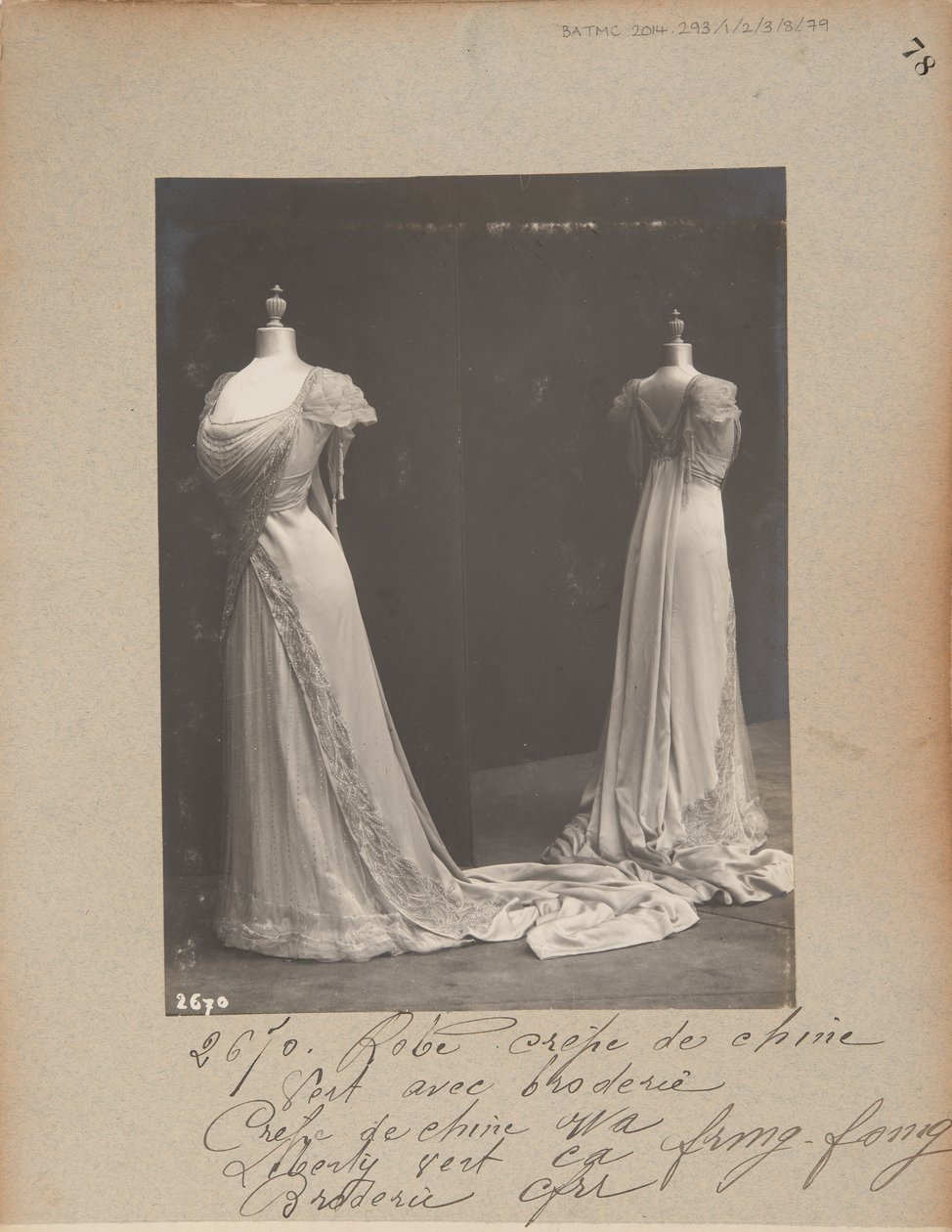 Albumoldal: House of Worth, Ball Gown alkotó: Photographer French