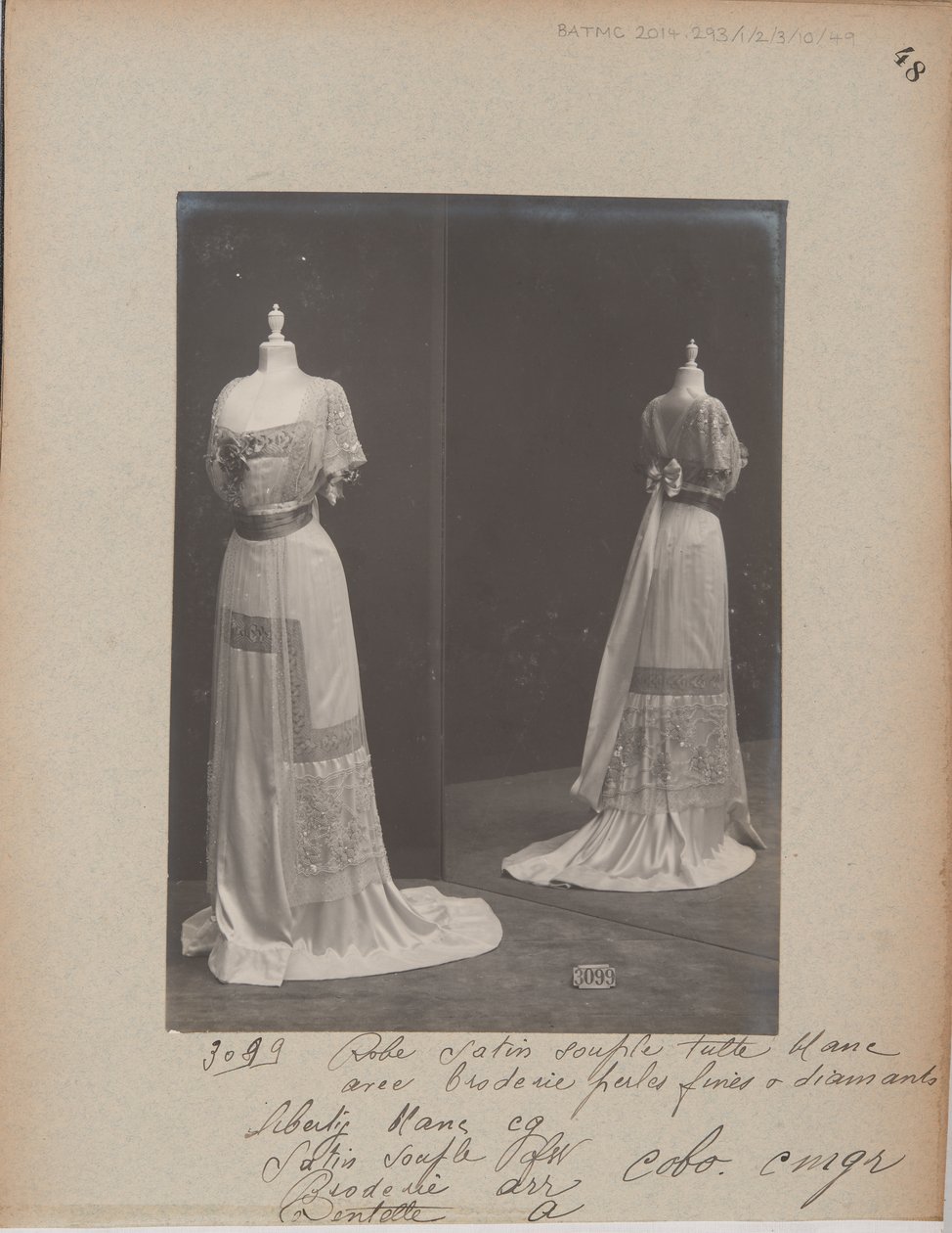 Albumoldal: House of Worth, Ball Gown alkotó: Photographer French