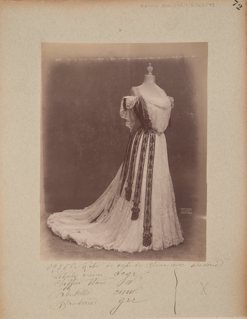 Albumoldal: House of Worth, Ball Gown alkotó: Photographer French