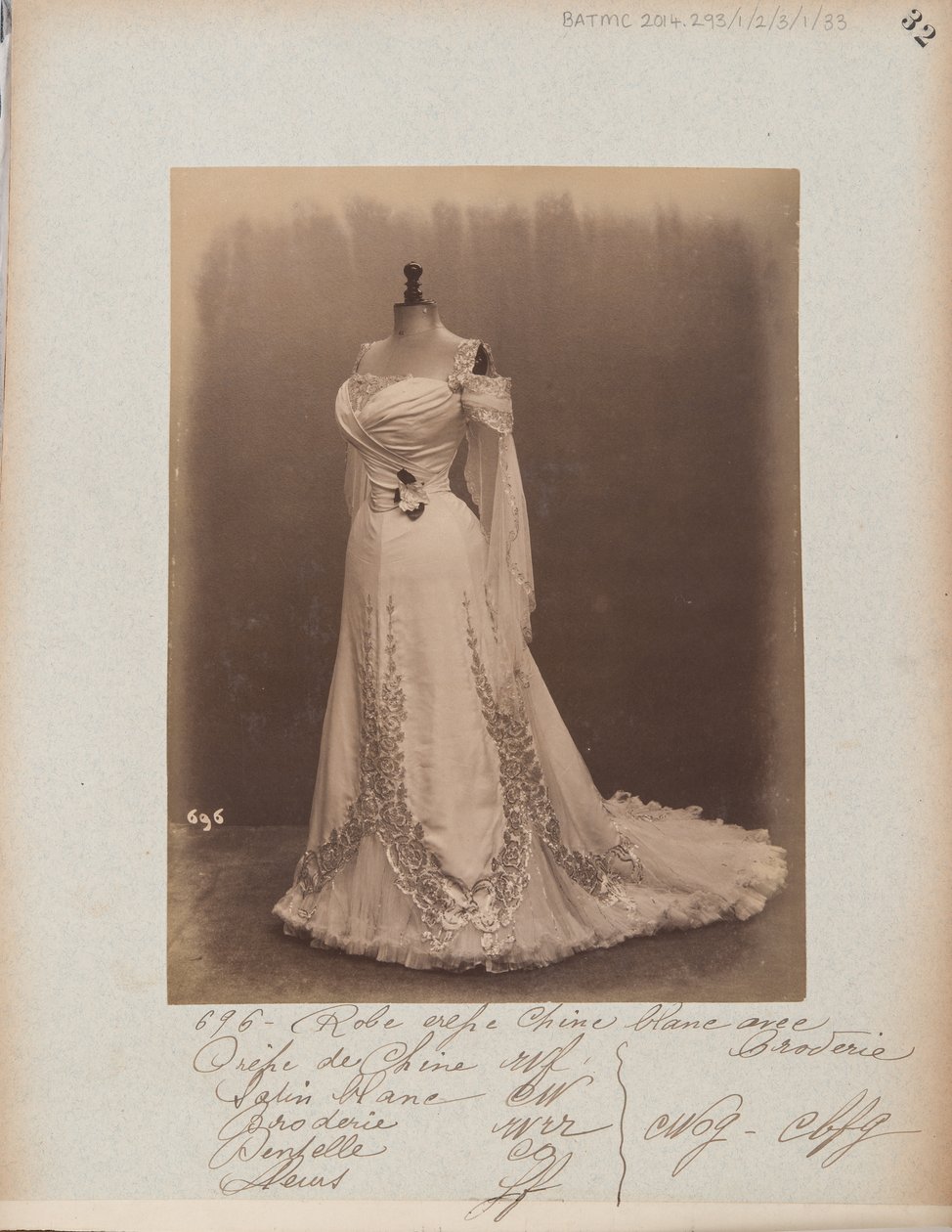 Albumoldal: House of Worth, Ball Gown alkotó: Photographer French