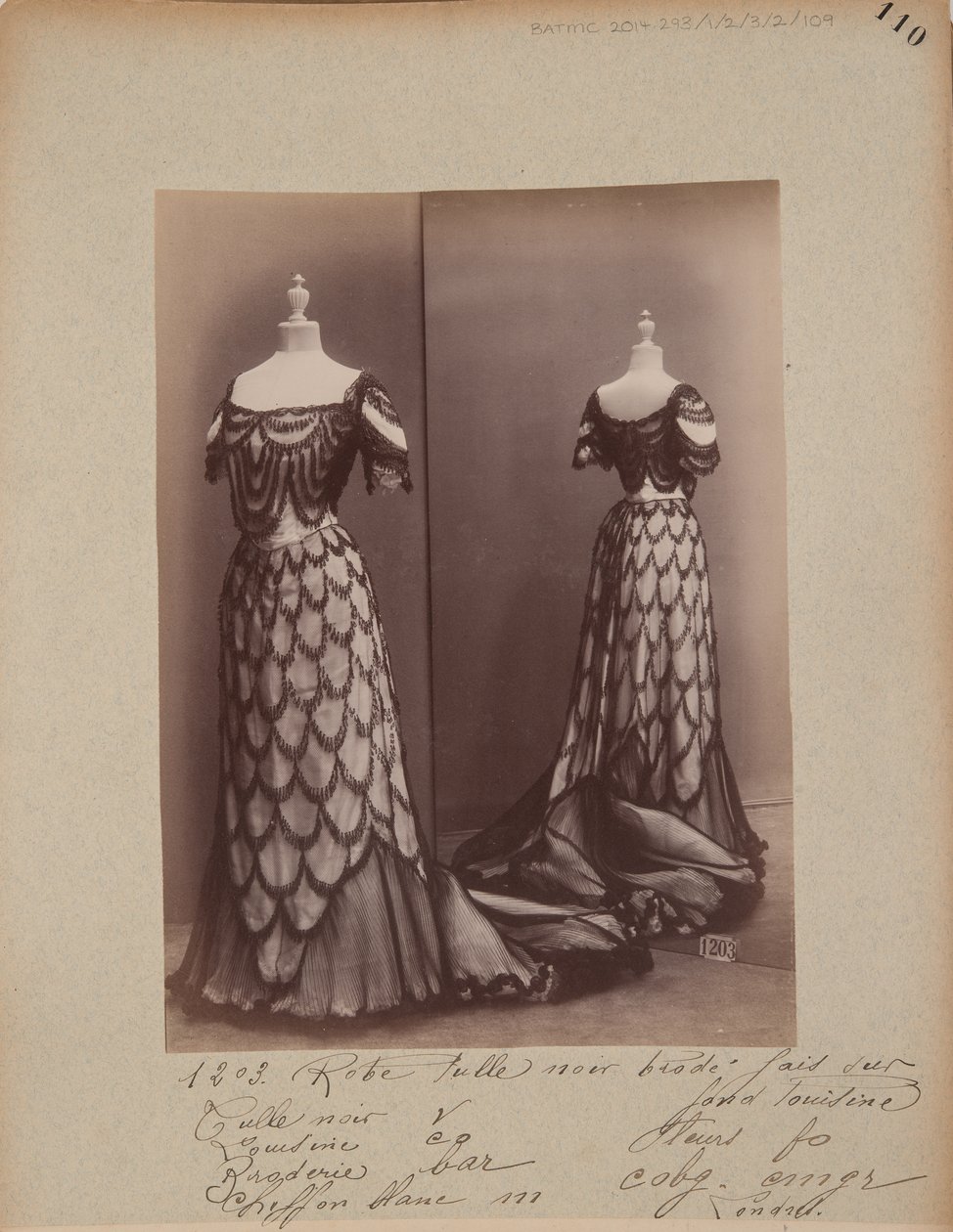 Albumoldal: House of Worth, Ball Gown alkotó: Photographer French