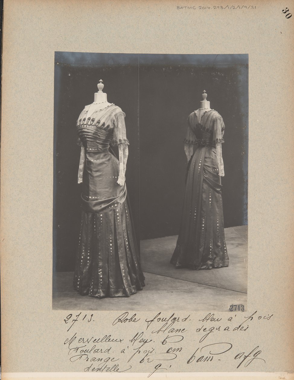 Album oldal: House of Worth, Dress alkotó: Photographer French