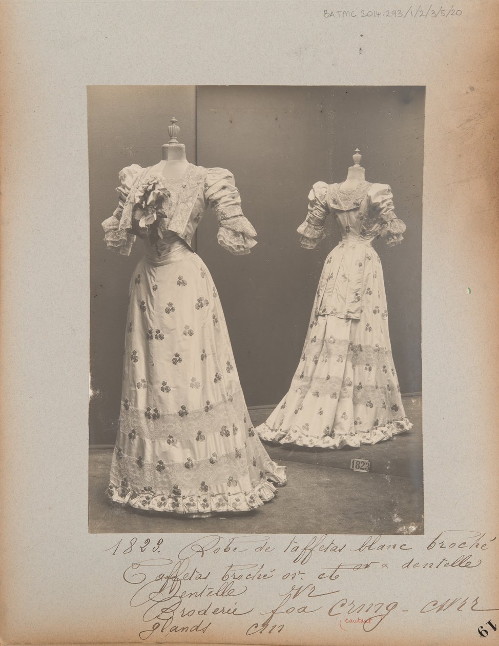 Albumoldal: House of Worth, Estélyi ruha alkotó: Photographer French