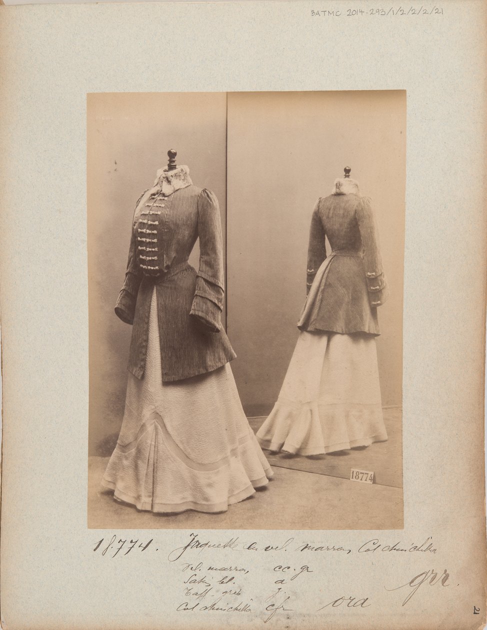 Albumoldal: House of Worth, Jacket alkotó: Photographer French