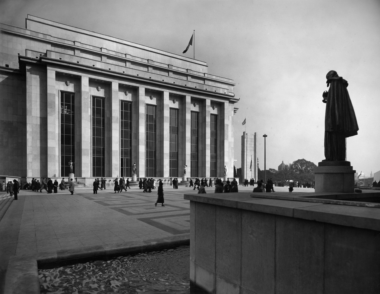 Trocadero Esplanade Párizsban alkotó: Photographer French