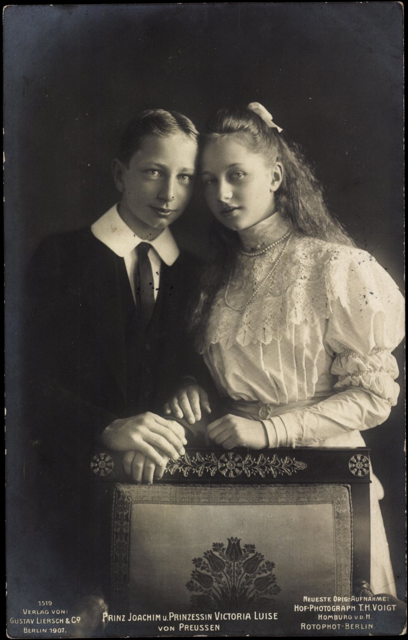 Joachim herceg és Luise Viktória hercegnő alkotó: Photographer German