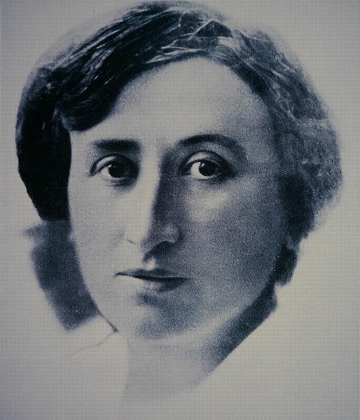 Rosa Luxemburg (fekete-fehér fotó) alkotó: Photographer German
