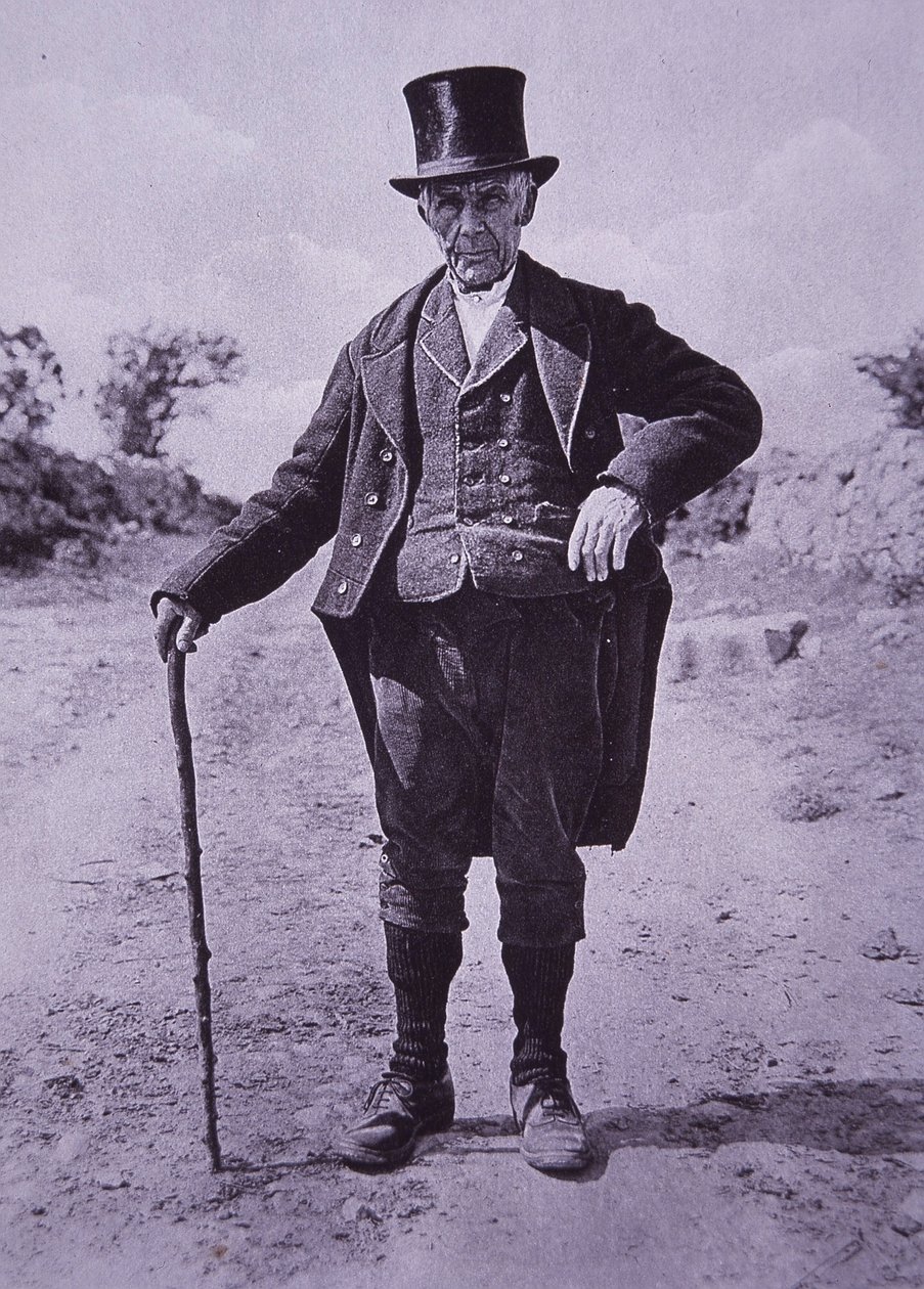 Dél-ír úriember, 1910 körül (f/w fotó) alkotó: Photographer Irish
