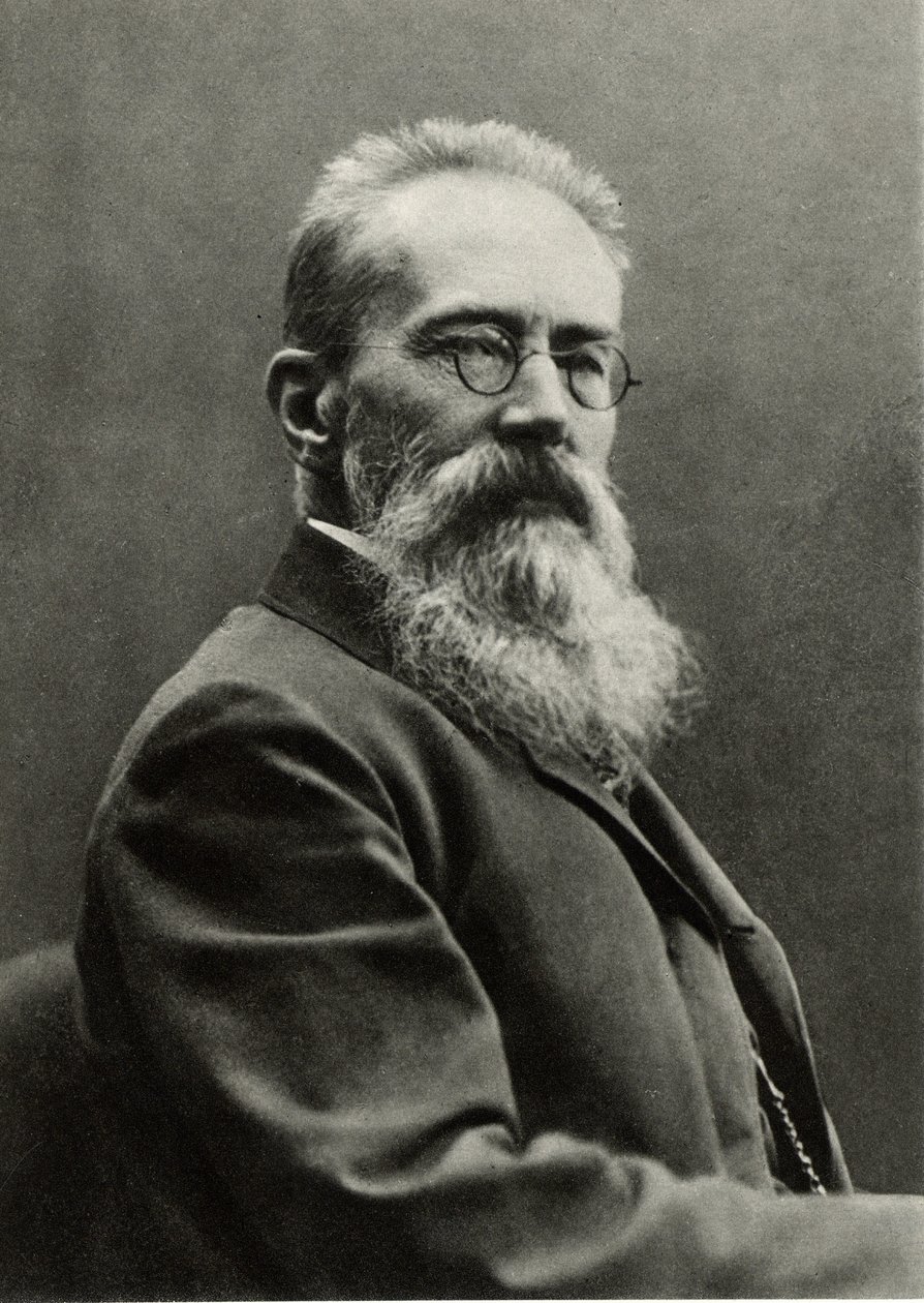 Nyikolaj Andrejevics Rimszkij-Korszakov (fekete-fehér fénykép) alkotó: Photographer Russian