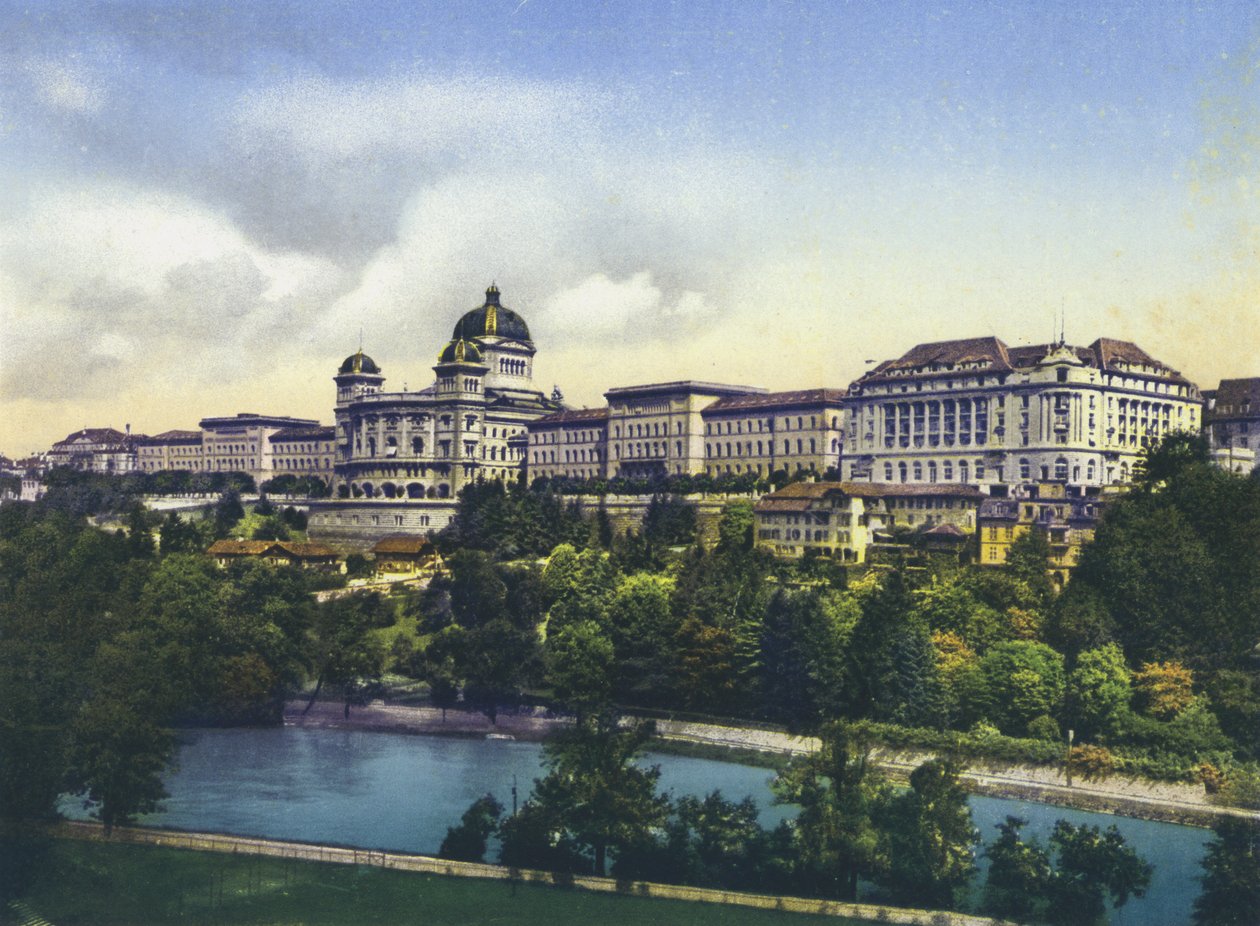 Bern, Szövetségi Palota (fotó) alkotó: Photographer Swiss