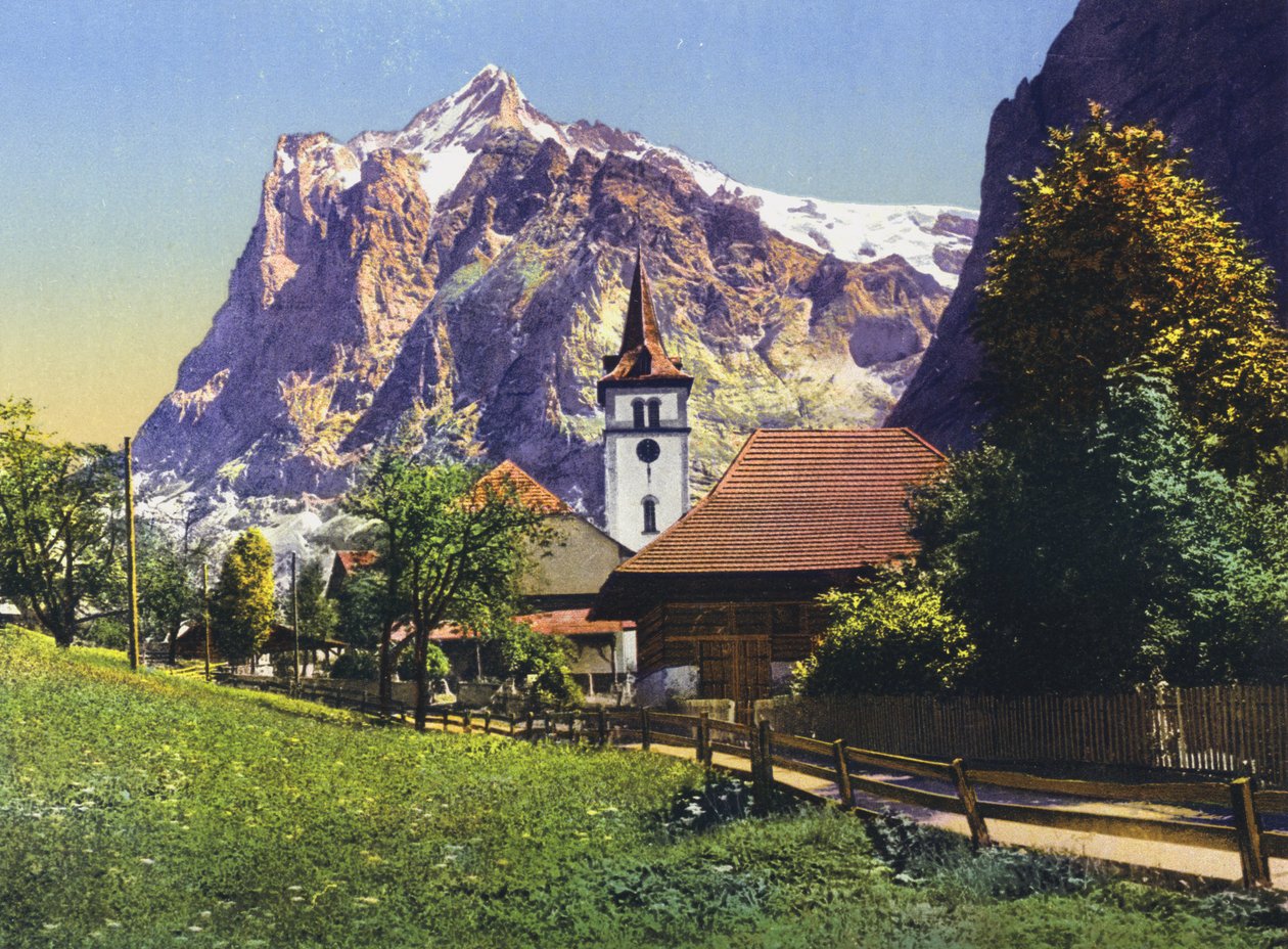 Grindelwald, Wetterhorn (fotó) alkotó: Photographer Swiss