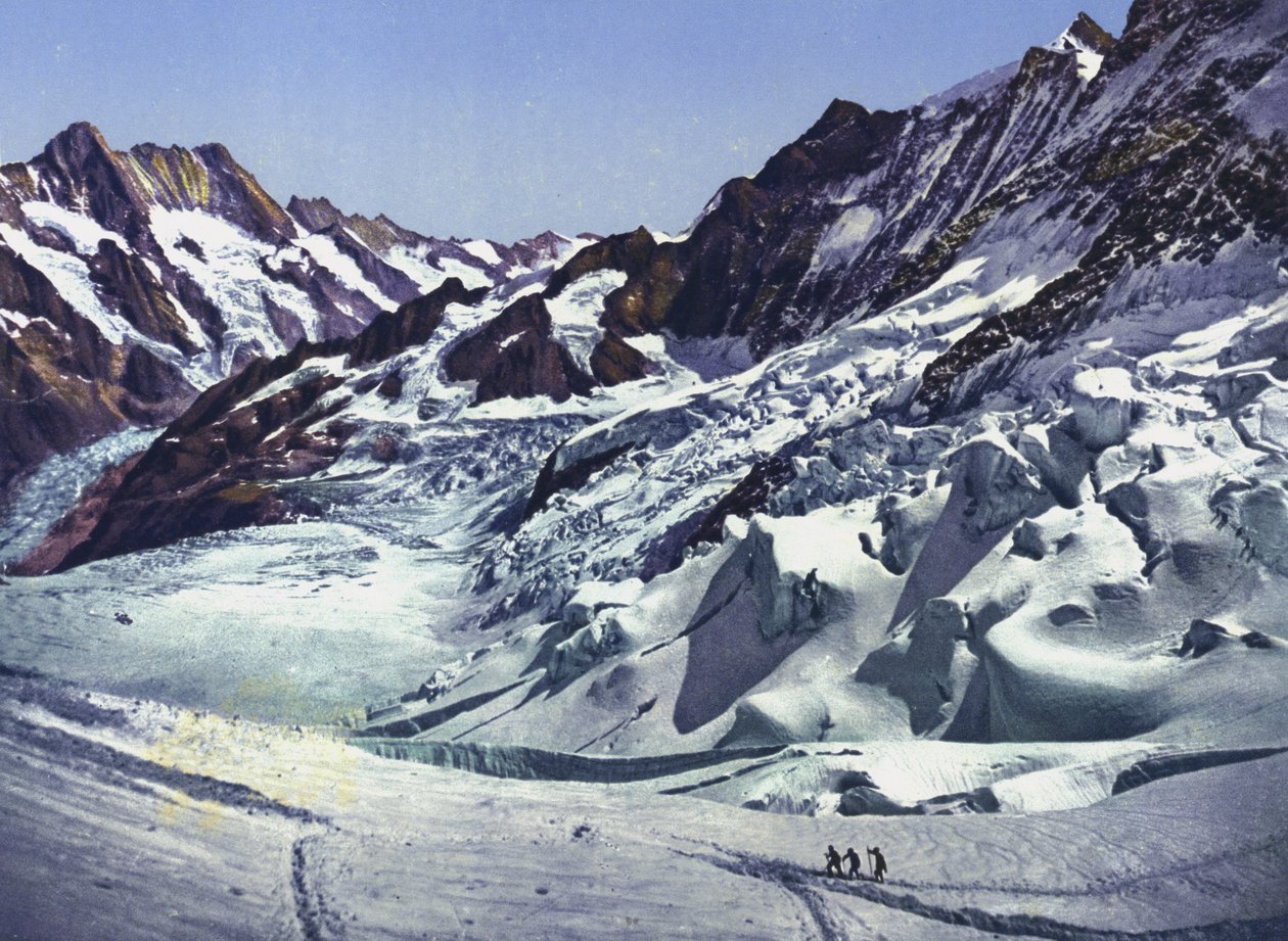 Jungfrau vasút, az Eismeer állomáson (fotó) alkotó: Photographer Swiss