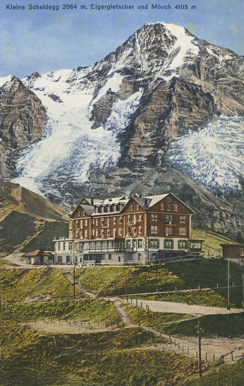 Kleine Scheidegg, Svájc (színes fotó) alkotó: Photographer Swiss