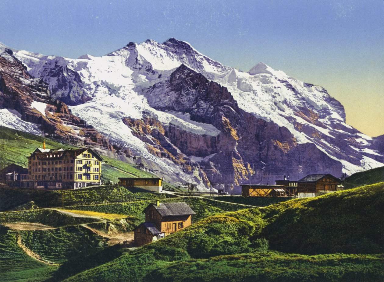 Kleine Scheidegg és Jungfrau (fotó) alkotó: Photographer Swiss