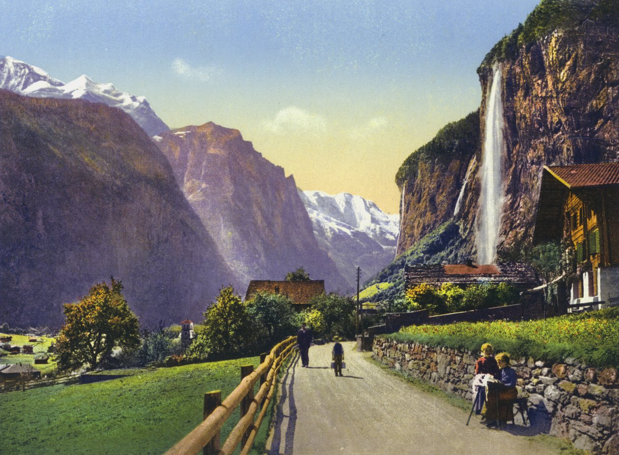 Lauterbrunnen, a Staubbach (fotó) alkotó: Photographer Swiss