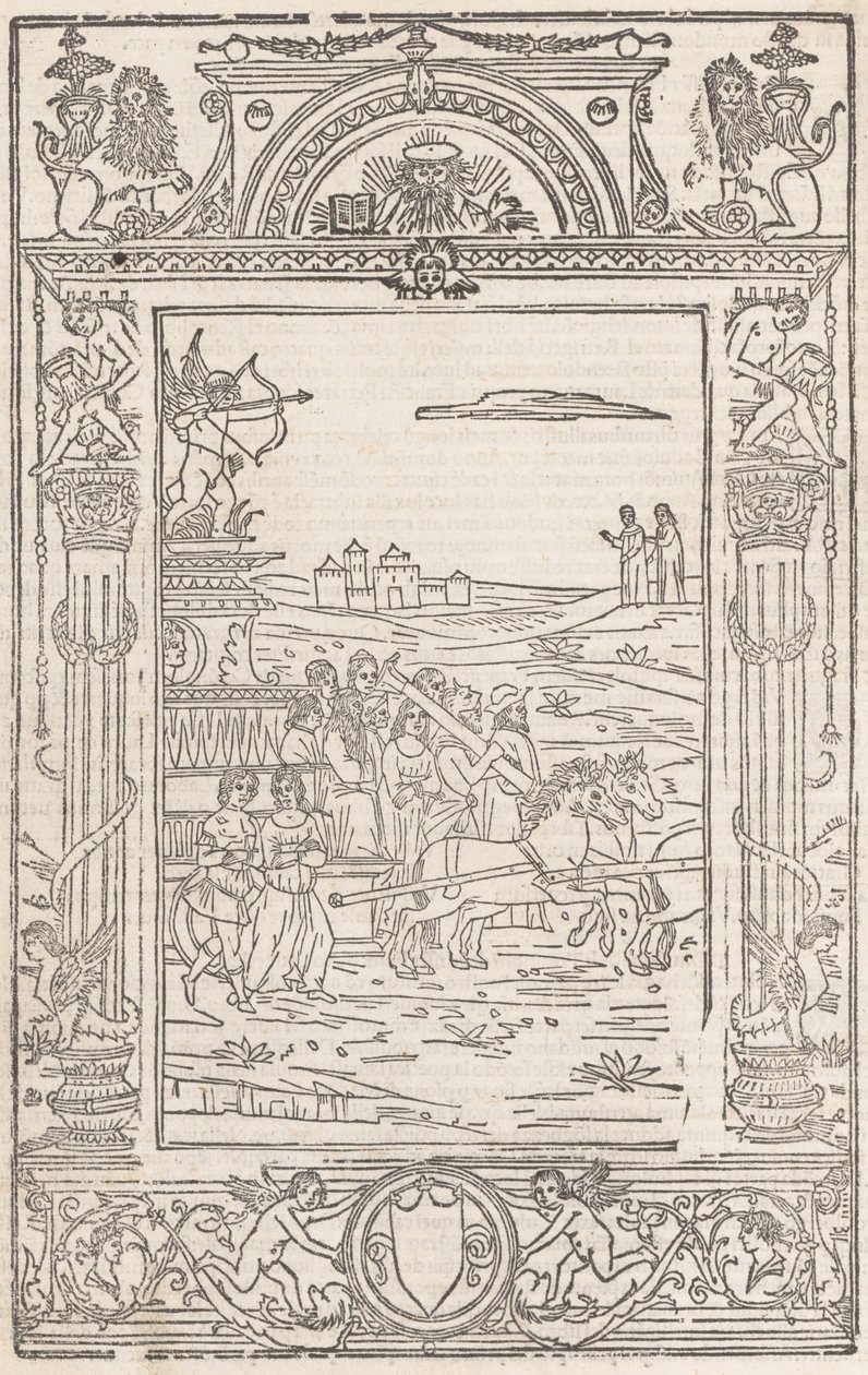 Opera..Triumphi, Soneti és Canzone.., 1508. február 15. alkotó: Pico Master