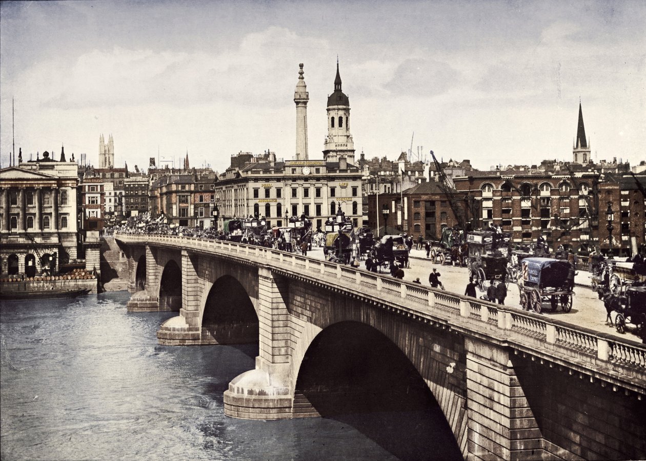 London Bridge, City of London, 1911 alkotó: Pictorial Agency