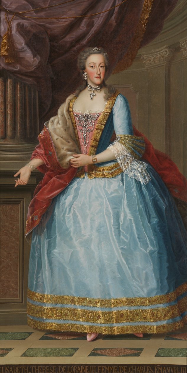 Lotharingiai Erzsébet portréja alkotó: Piedmontese painter