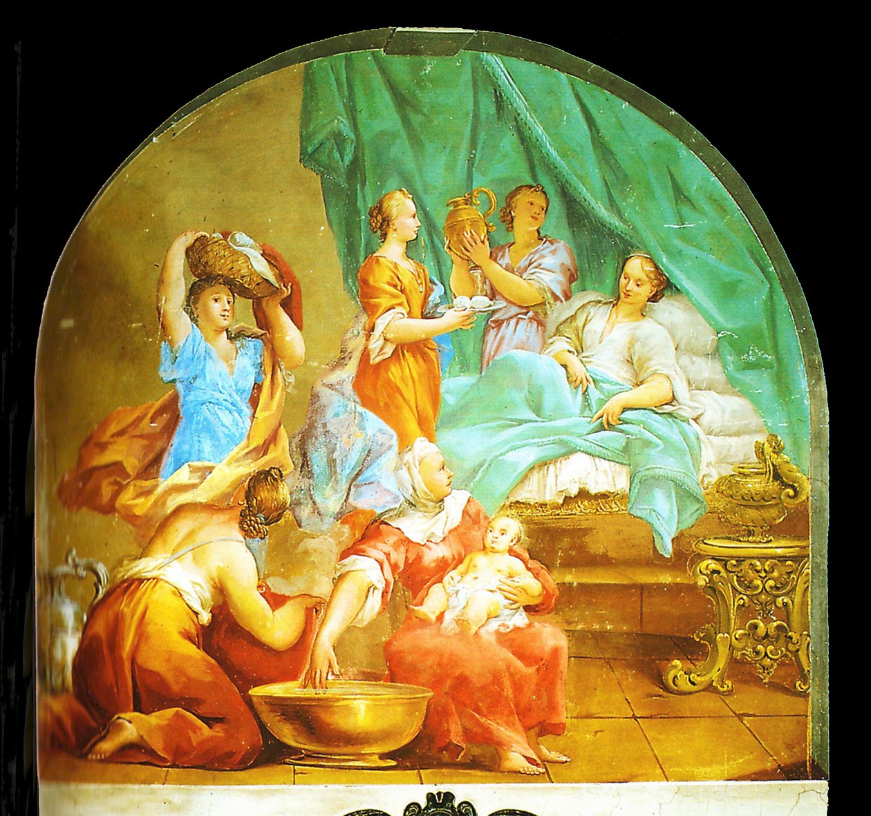 Mária születése alkotó: Pier Dandini