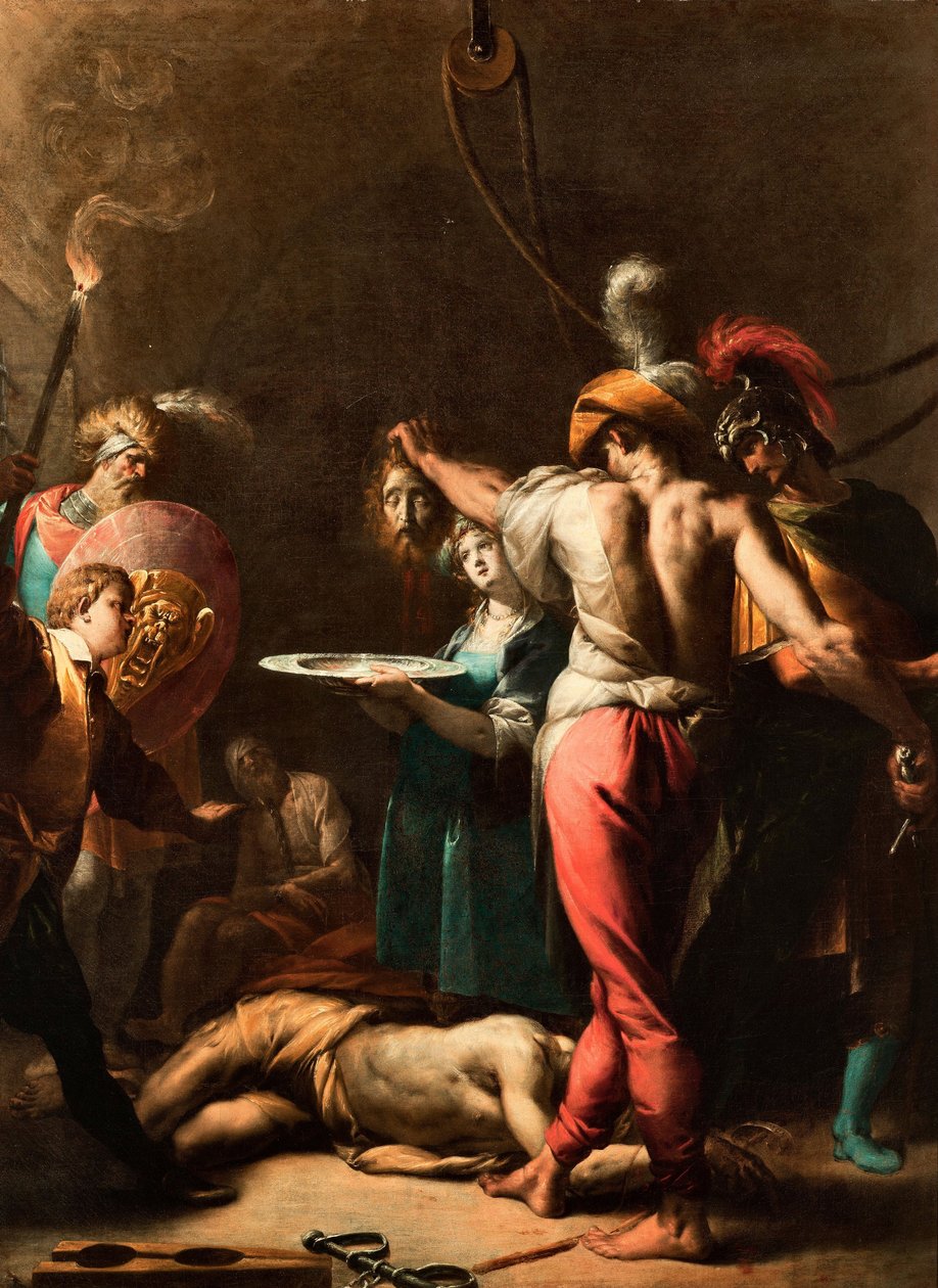 A keresztelő lefejezése alkotó: Pier Francesco Mazzucchelli