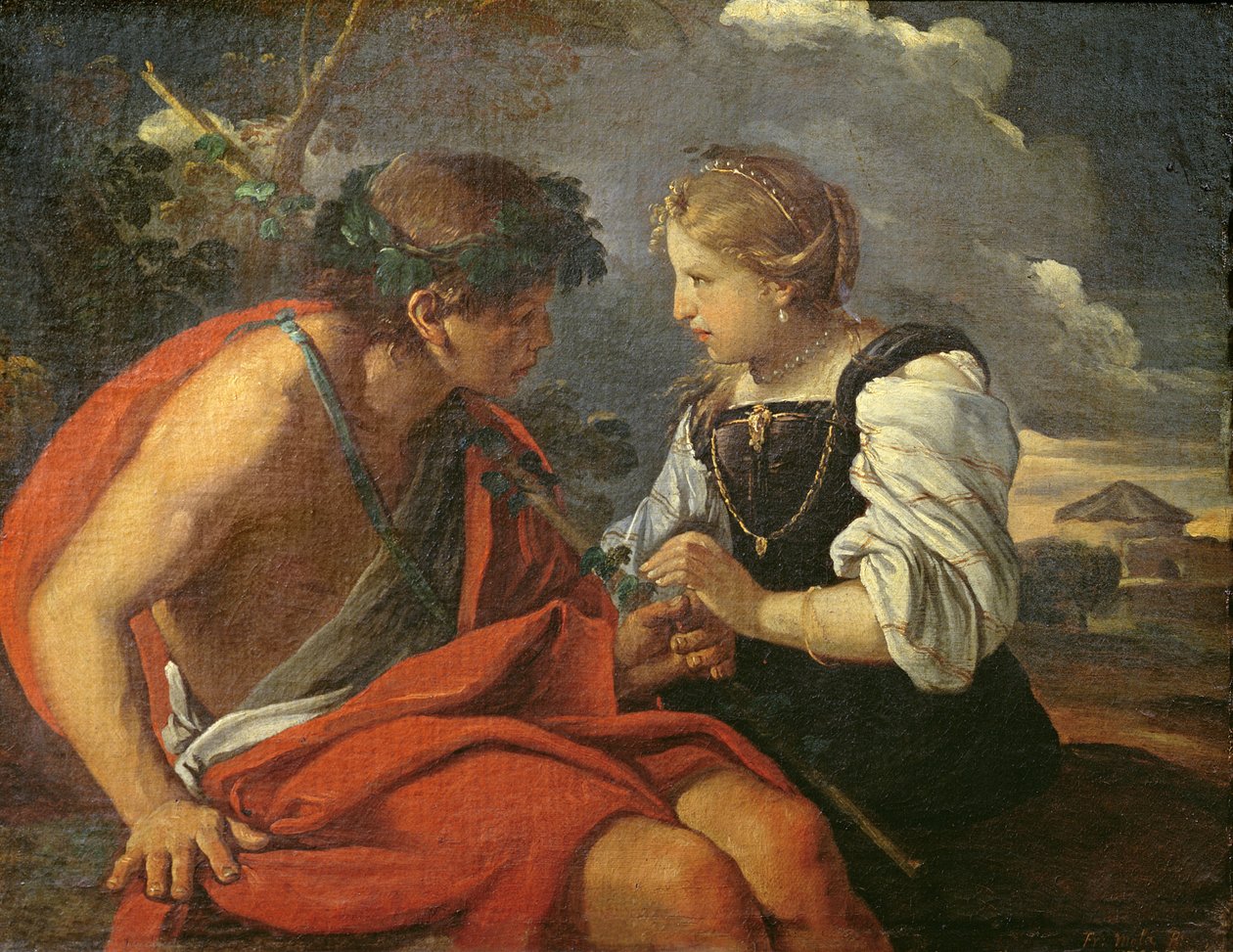 Bacchus és Ariadné alkotó: Pier Francesco Mola