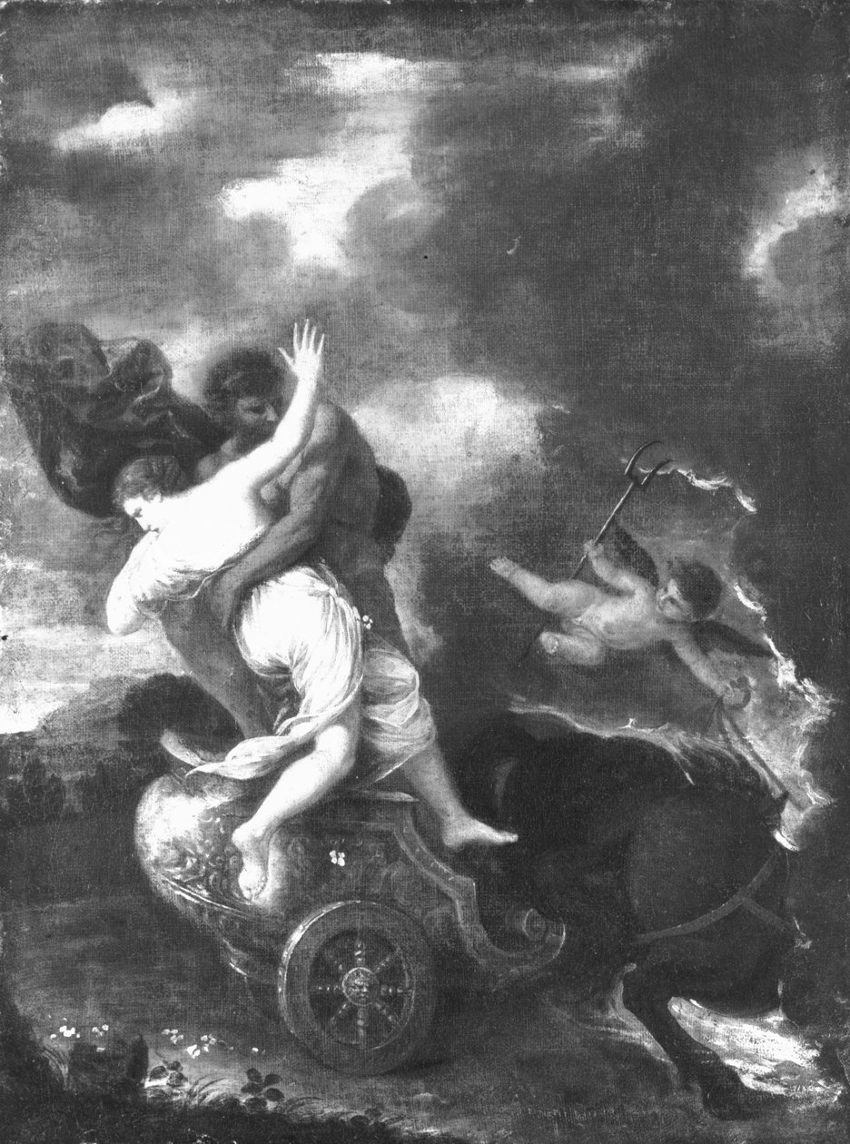 Plútó és Proserpine alkotó: Pier Francesco Mola