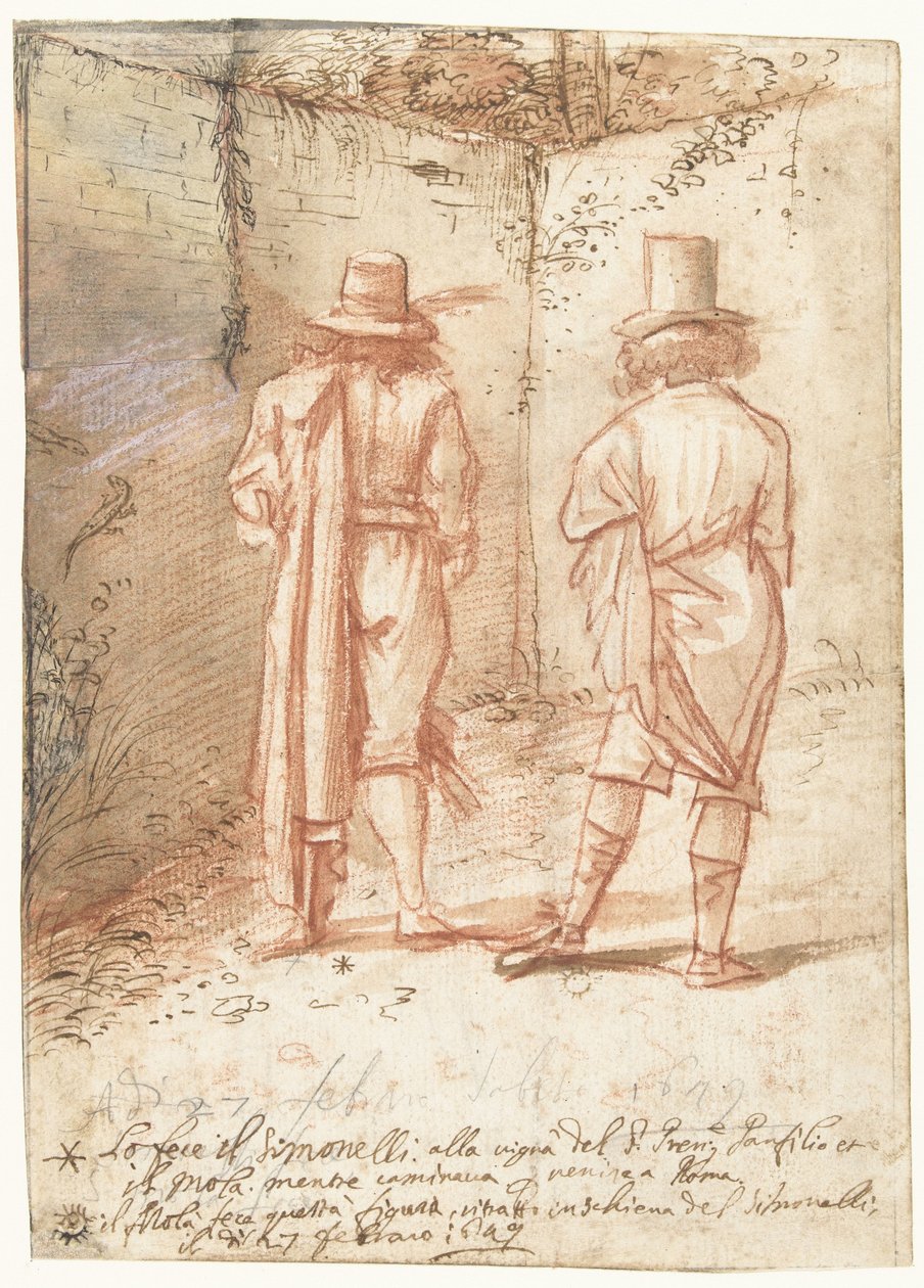 Pier Francesco Mola és Niccolò Simonelli portréi alkotó: Pier Francesco Mola