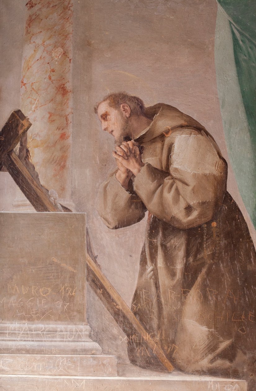 Szent Ferenc imája az üdvösségért alkotó: Pier Francesco Morazzone