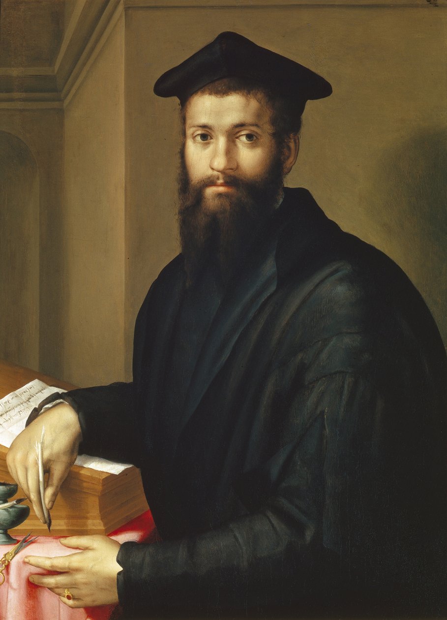 Giovanni Salviati bíboros portréja alkotó: Pier Francesco di Jacopo Foschi
