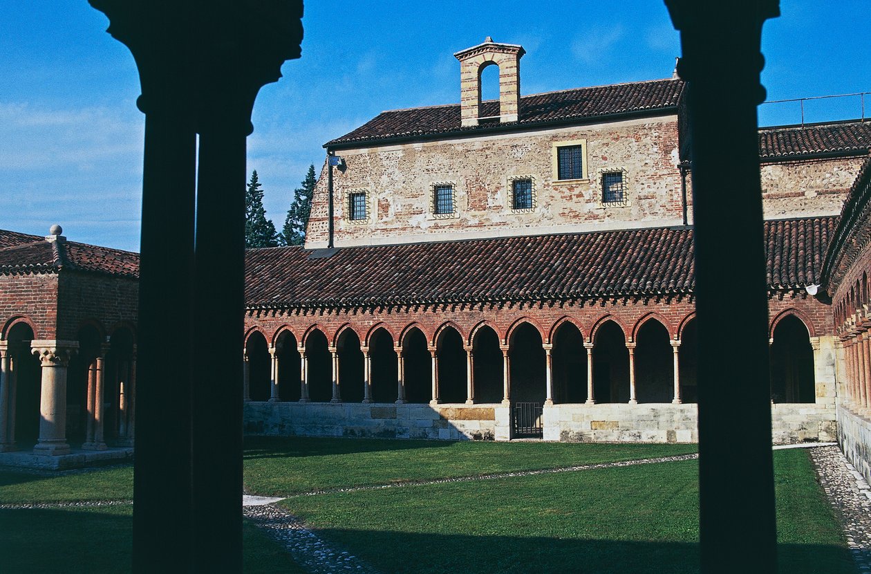 Kolostor, Szent Zénó-bazilika (vagy San Zeno Maggiore és San Zenone), Verona (UNESCO Világörökségi Lista, 2000), Veneto, Olaszország alkotó: Blaise Nicolas Le Sueur