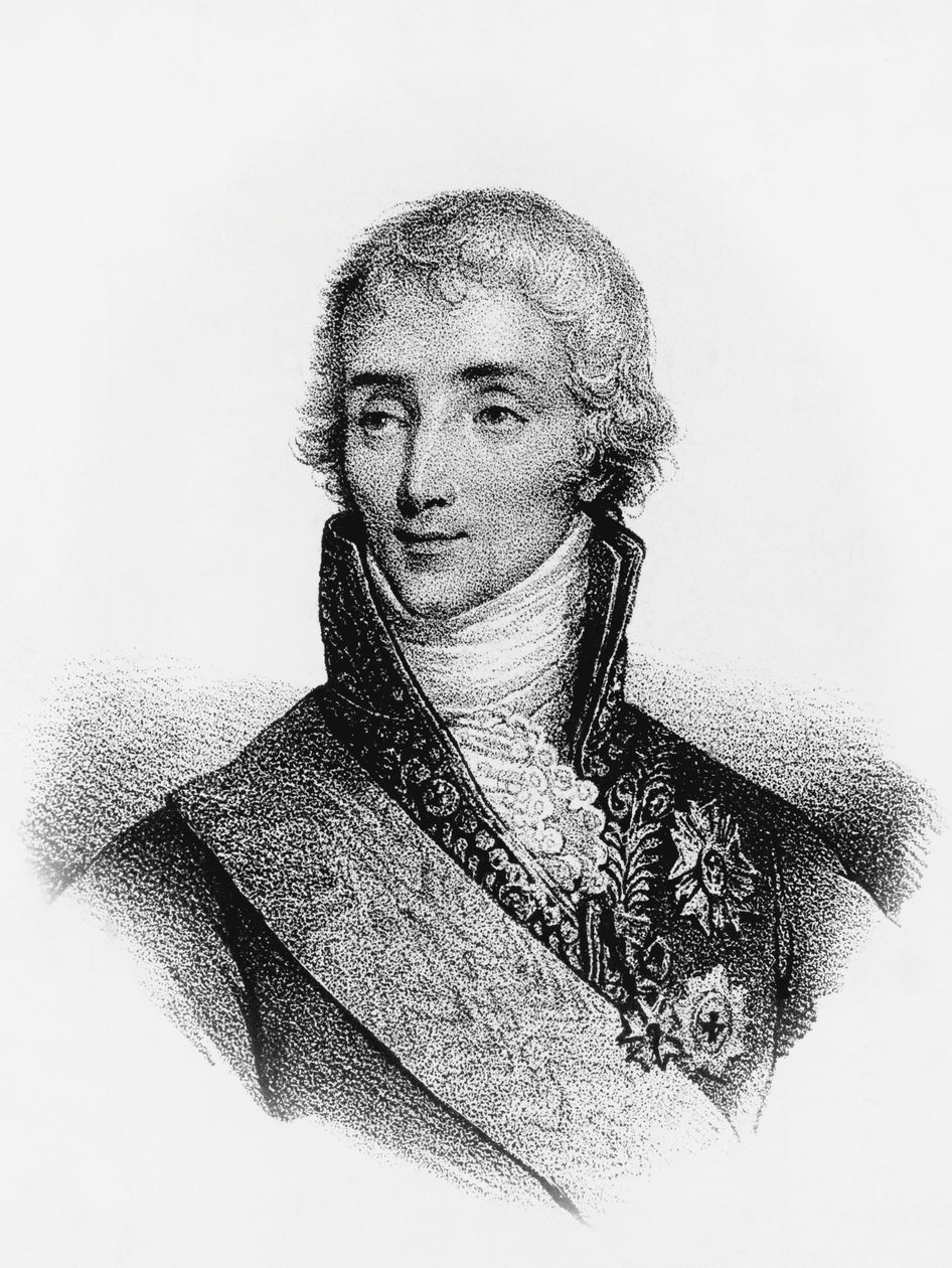 Joseph Fouche (1759-1820), francia államférfi és I. Napóleon rendőrminiszter portréja, metszet alkotó: Blaise Nicolas Le Sueur