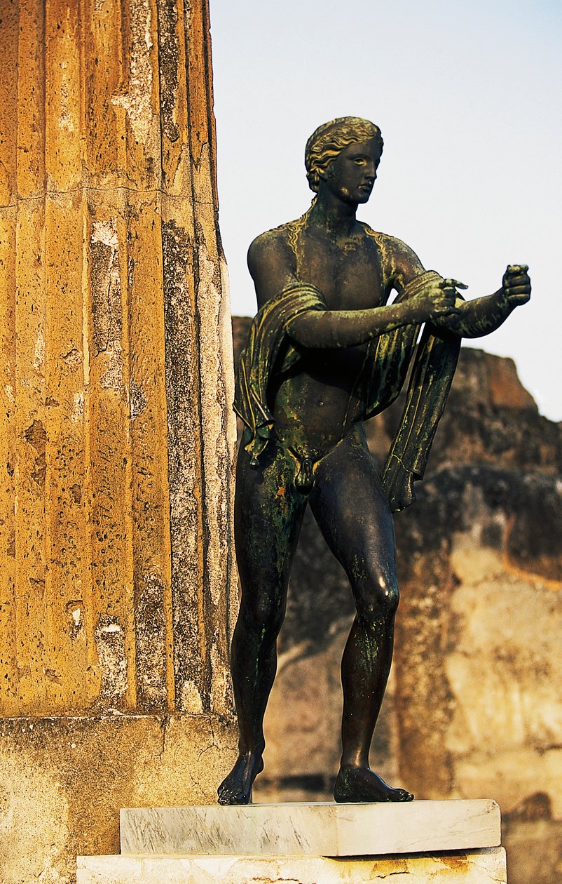 Apollón isten szobra, Pompei (az Unesco világörökségi listája alkotó: Blaise Nicolas Le Sueur