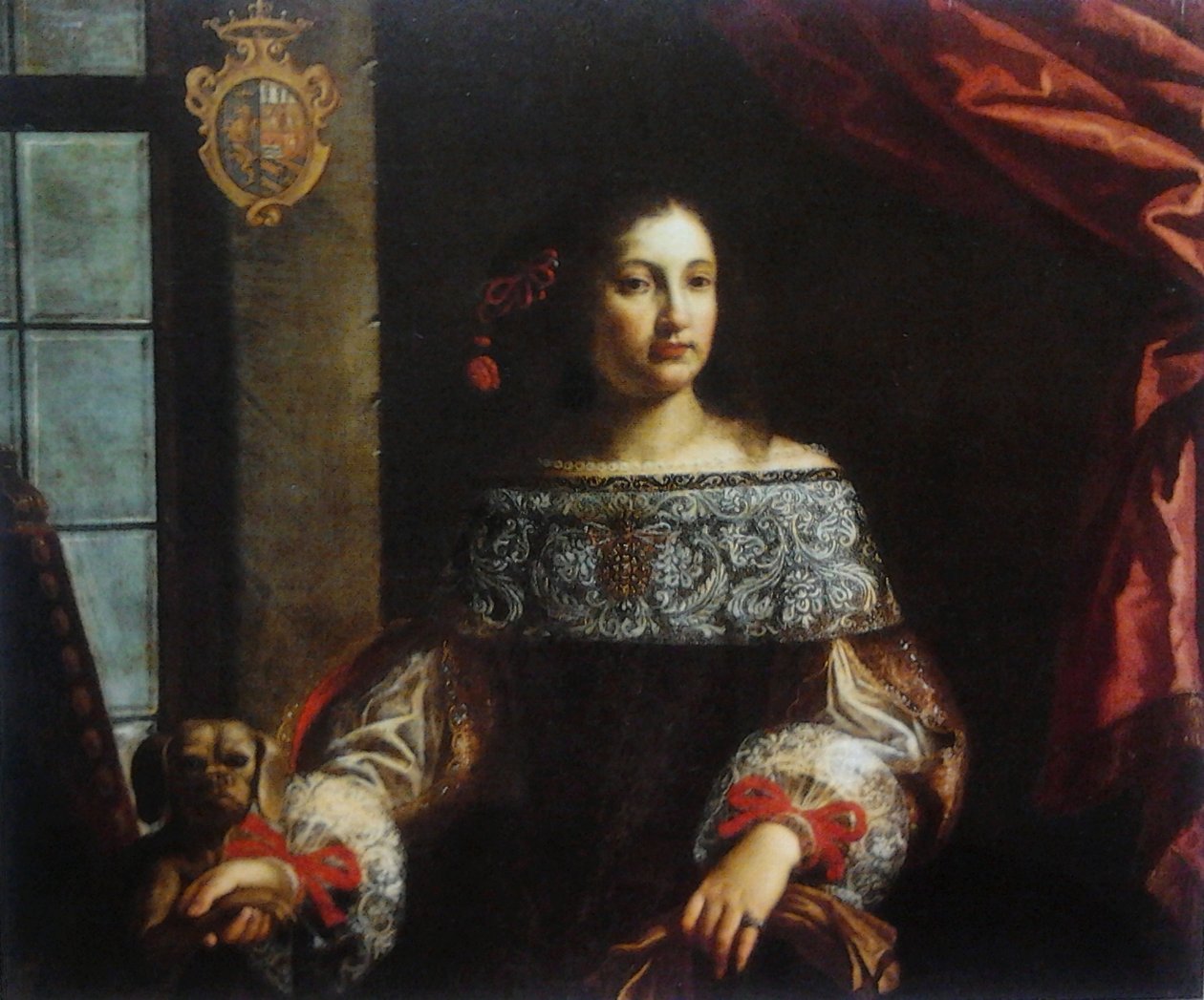Lengyel: Portret hrabiny Simonetty Cavazzi della Somaglia Simonetta Cavazzi della Somaglia grófnő portréja. alkotó: Pierfrancesco Cittadini
