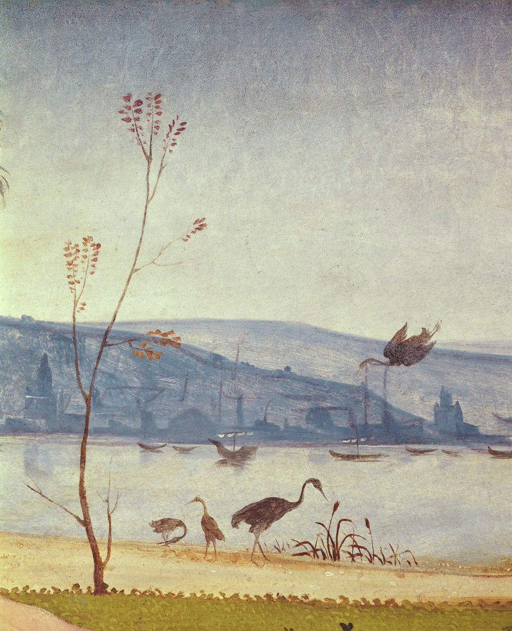 Egy szatír gyászol egy nimfát 1495 körül (olaj nyárfán) (4352 részlet) alkotó: Piero di Cosimo
