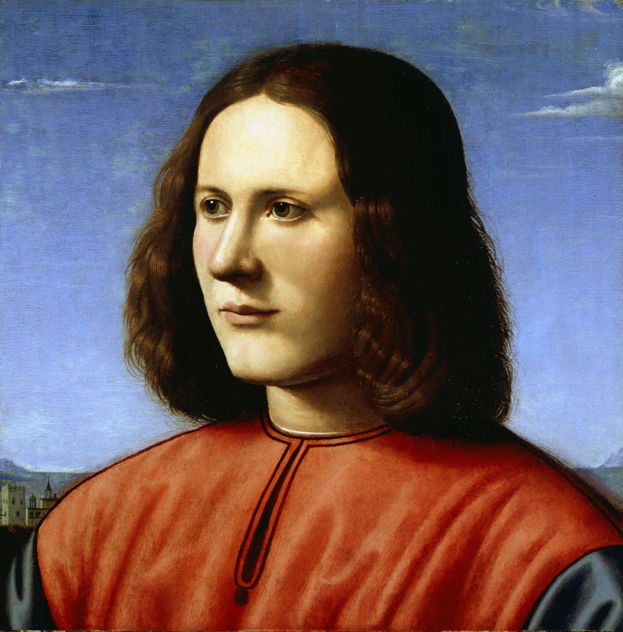 Egy fiatal férfi alkotó: Piero di Cosimo