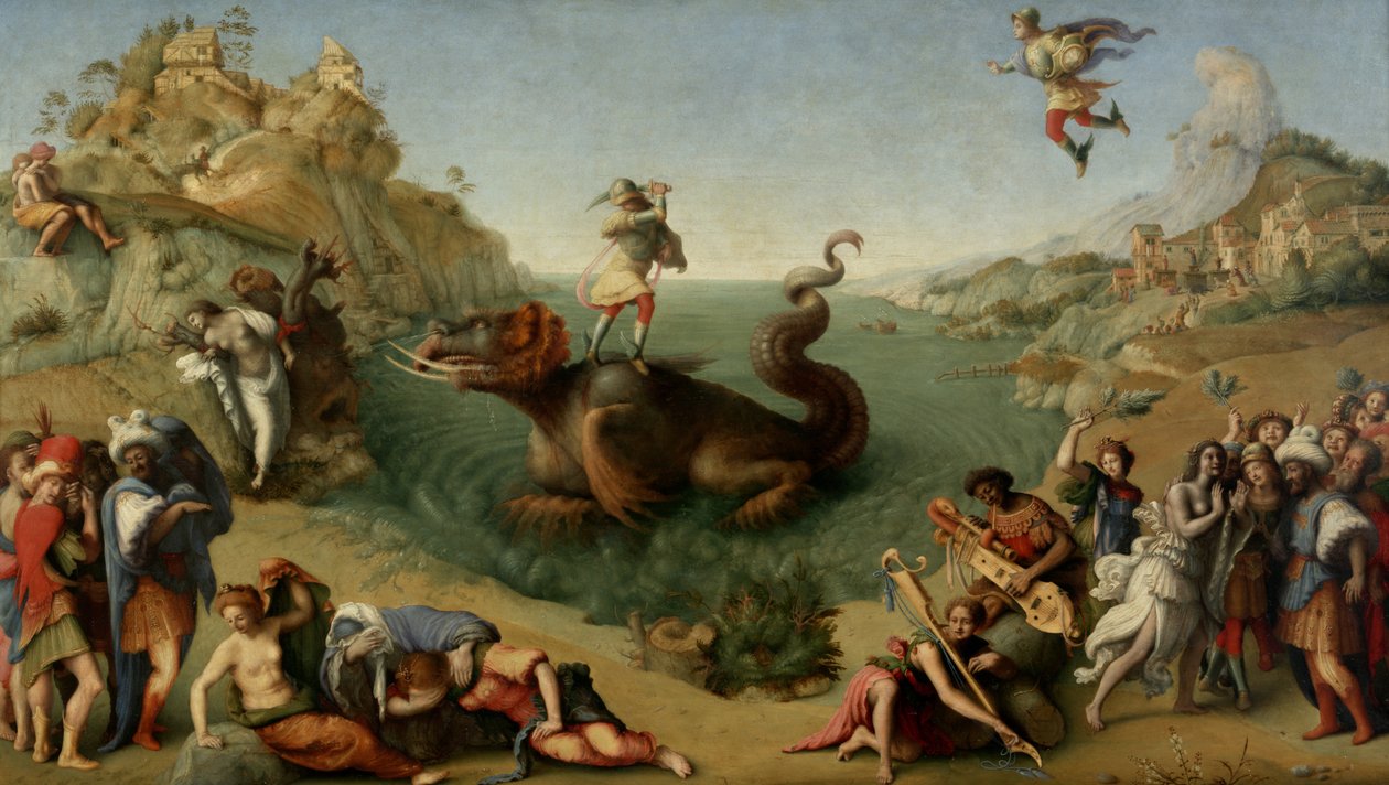 Androméda felszabadítása alkotó: Piero di Cosimo